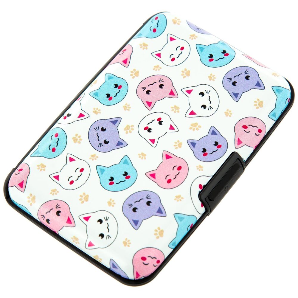 6333 Credit Card Holder RFID Blocking Wallet Small Business Metal Slim Mini